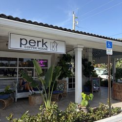 Perk Coffee House - Front entrance