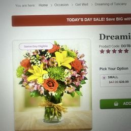 They sent a few flowers that looked NOTHING like this picture. STAY AWAY!! They sent a few flowers that looked NOTHING like this picture. STAY AWAY!!