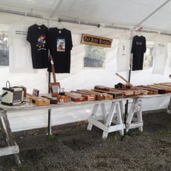 Londonderry Flea Market - FatDuck Guitars is here at the Londonderry Flea Market every weekend. He makes custom guitars VERY COOL vendor indeed