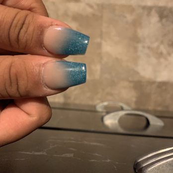 Rainbow Nails - uncut thumb - Nail Salons Near Me - Norridge, Illinois