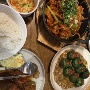 Sikgam - Layout for today's lunch ~ - Korean Near Me - Fort Lee, New Jersey Sikgam - Layout for today's lunch ~ - Korean Near Me - Fort Lee, New Jersey