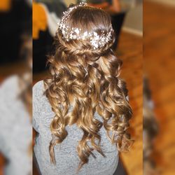 Bridal hair