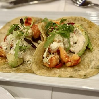 Eddie V's Prime Seafood - Maine Lobster Tacos - Seafood Near Me - Houston, Texas Eddie V's Prime Seafood - Maine Lobster Tacos - Seafood Near Me - Houston, Texas