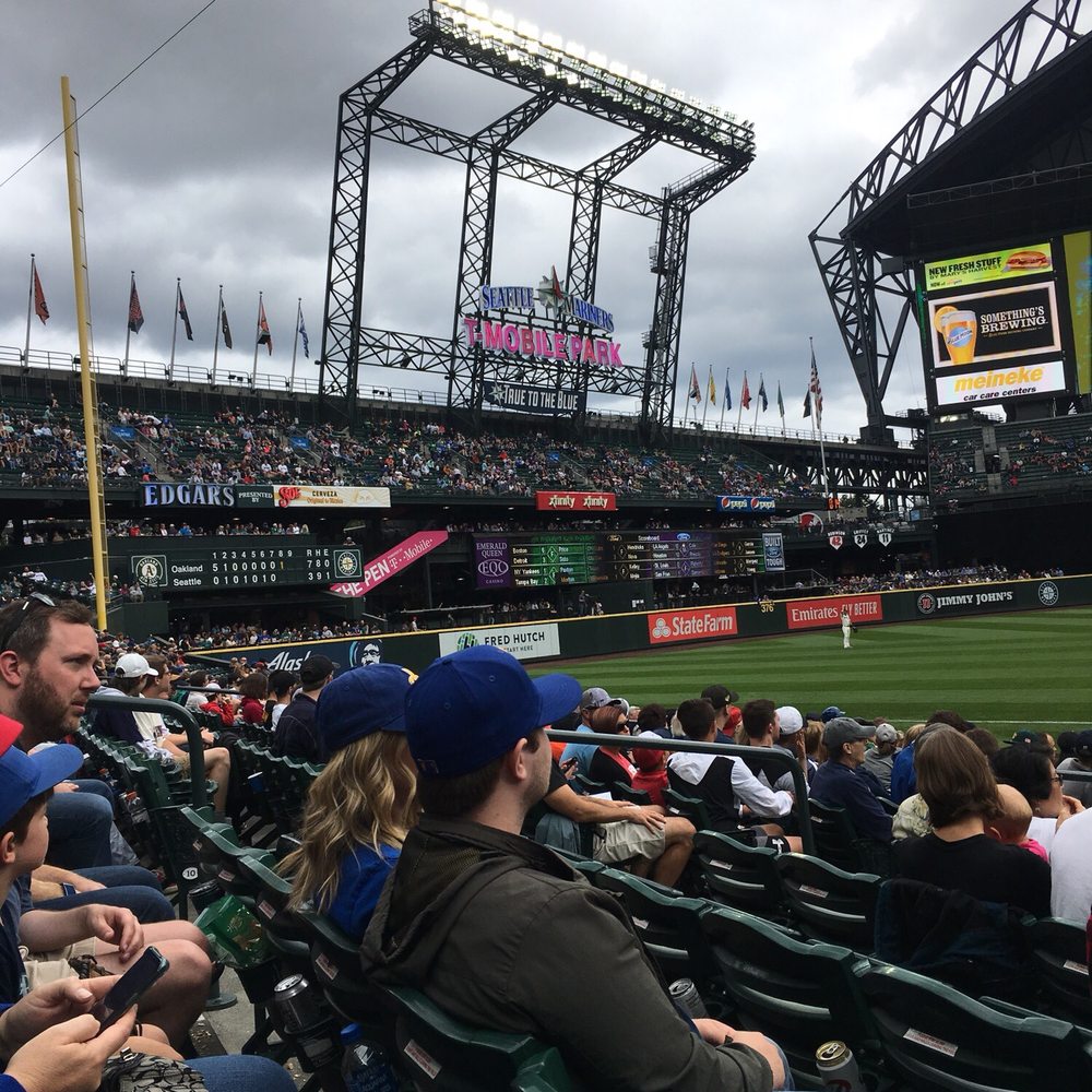 T-Mobile Park - From sec 142 row 11 seat 5 - Stadiums & Arenas Near Me - Seattle, Washington T-Mobile Park - From sec 142 row 11 seat 5 - Stadiums & Arenas Near Me - Seattle, Washington