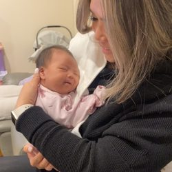 Doula Mei - Baby M after a full feed:) *Posted with parents consent.