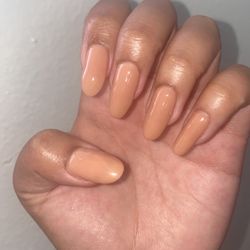 V Nail Spa - Dip nails by Kristy, these are my real nails! Kristy is the best! You need to come in and try dip powder out! Promotes healthy strong nails!