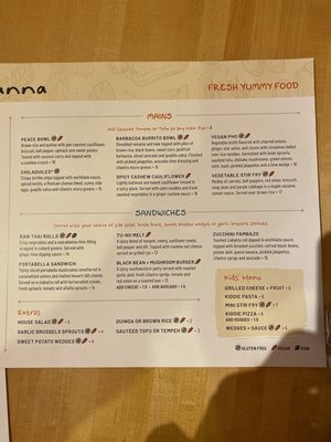 Menu photo 2 Cafe Manna Brookfield, WI