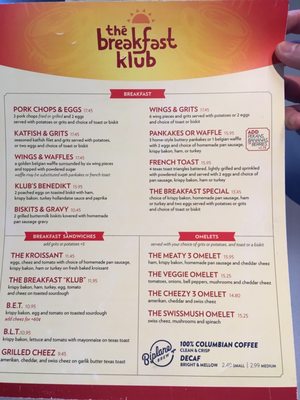 Menu photo 7 The Breakfast Klub Houston, TX Menu photo 7 The Breakfast Klub Houston, TX