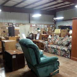 St. Vincent de Paul Thrift Store - Aisles of furniture and pictures