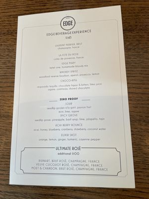 Menu photo 3 Edge Brasserie Miami, FL Menu photo 3 Edge Brasserie Miami, FL