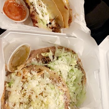 El Mero Mero - two hot dogs in a styrofoam container - Mexican Near Me - Albuquerque, New Mexico