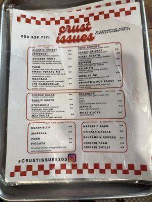 Menu photo 1 Crust Issues Norwalk, CT