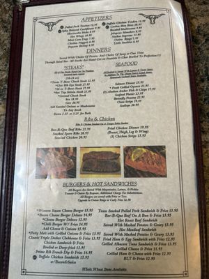 Menu photo 1 Bob's Texas T-Bone & Frosty's Lounge Rufus, OR Menu photo 1 Bob's Texas T-Bone & Frosty's Lounge Rufus, OR