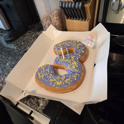 Ruby donut - Birthday donut.