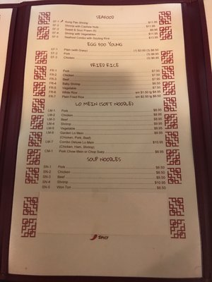 Menu photo 3 Chinese Gardens Restaurant Cheney, WA