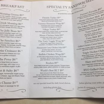 Sturbridge Coffee House - Menu - American Near Me - Sturbridge, Massachusetts