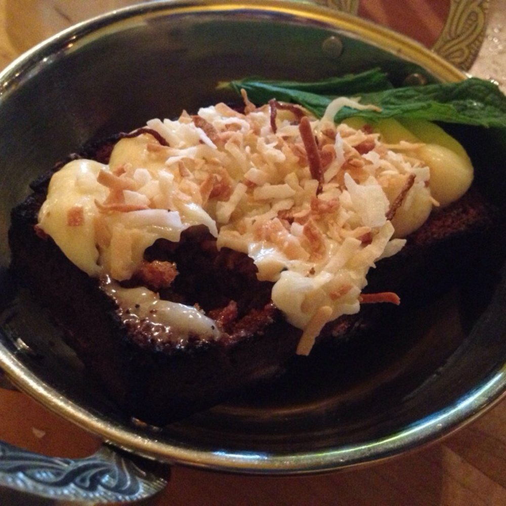 Spork - Five spice carrot cake with ginger cream cheese frosting - Mexican Near Me - Bend, Oregon Spork - Five spice carrot cake with ginger cream cheese frosting - Mexican Near Me - Bend, Oregon