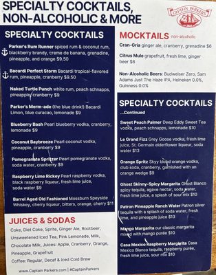 Menu photo 4 Captain Parker's Pub West Yarmouth, MA Menu photo 4 Captain Parker's Pub West Yarmouth, MA