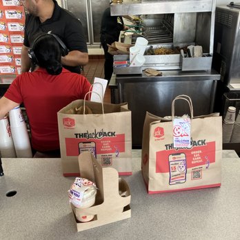 Jack in the Box - Picking up my order - Burgers Near Me - Lakeside, California