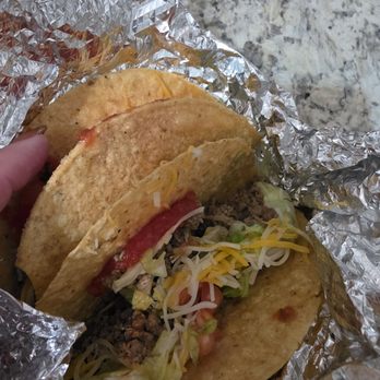 Los Panchos - Ground beef hard tacos - Mexican Near Me - Flint, Michigan