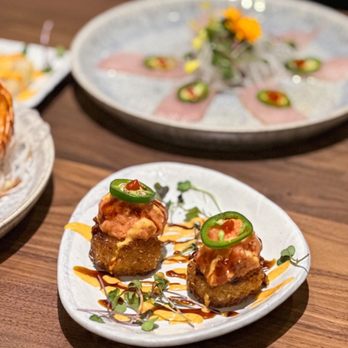 Haruka Sake and Sushi - Spicy Tuna on Crispy Rice - Sushi Bars Near Me - La Cañada Flintridge, California Haruka Sake and Sushi - Spicy Tuna on Crispy Rice - Sushi Bars Near Me - La Cañada Flintridge, California