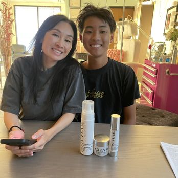 Skin By Char - Mom and son loving his facial. - Acne Treatment Near Me - Westminster, California Skin By Char - Mom and son loving his facial. - Acne Treatment Near Me - Westminster, California