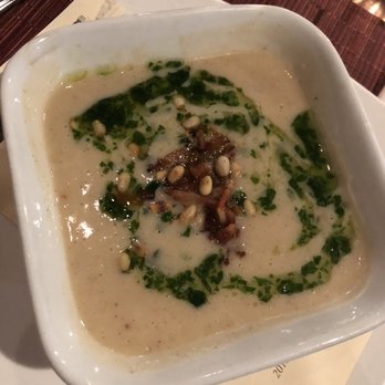 Rusconi's American Kitchen - Roasted Cauliflower Soup - American Near Me - Phoenix, Arizona Rusconi's American Kitchen - Roasted Cauliflower Soup - American Near Me - Phoenix, Arizona