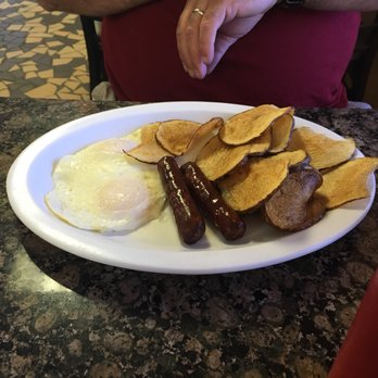 Mamas Kountry Kooking - Egg, sausage and home fries. Real good. Dated: April 2018 - Breakfast & Brunch Near Me - Orangeburg, South Carolina