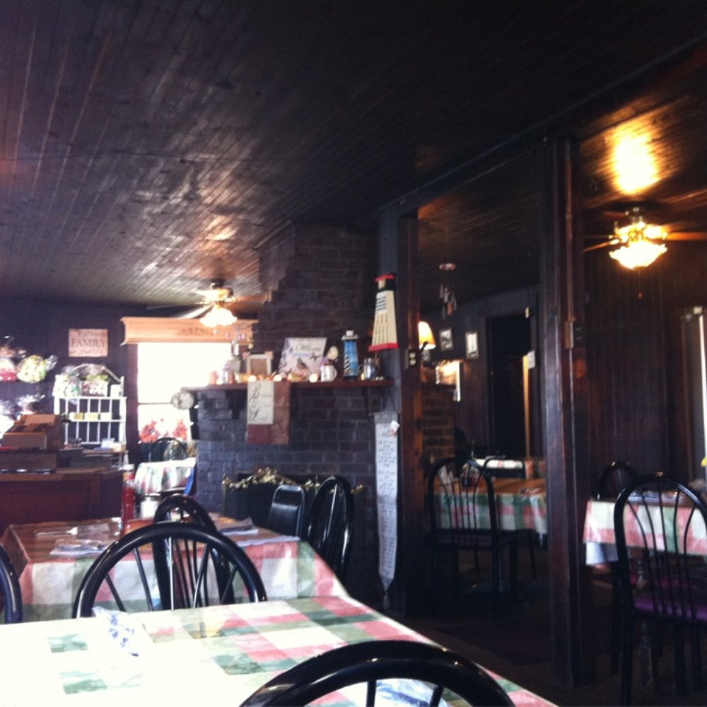The dining room