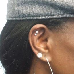 Two Helix design and piercing by Diana Two Helix design and piercing by Diana