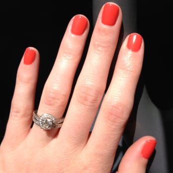 America Nails - Coral gel. - Nail Salons Near Me - Oakland, California America Nails - Coral gel. - Nail Salons Near Me - Oakland, California