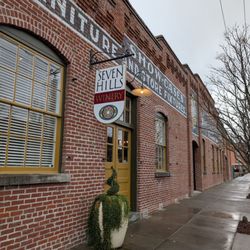 Seven Hills Winery - Entrance... It's inside an old furniture building