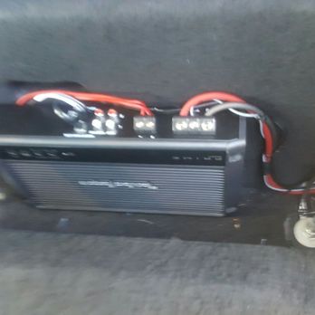 Pro Auto Stereo Installation - Rockford Fosgate mono block 250 - Car Stereo Installation Near Me - San Mateo, California