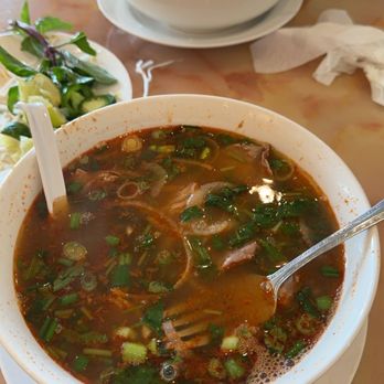 Pho Tran - Eye Round Steak Pho Spicy Broth - Vietnamese Near Me - Glen Burnie, Maryland Pho Tran - Eye Round Steak Pho Spicy Broth - Vietnamese Near Me - Glen Burnie, Maryland