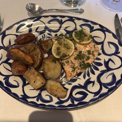 West Main Kitchen - Salmon and roasted red potatoes