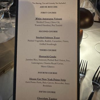 Chanterelle - Tasting menu - New American Near Me - Stone Harbor, New Jersey
