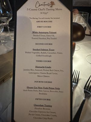 Menu photo 2 Chanterelle Stone Harbor, NJ
