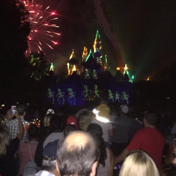 Halloween Screams Fireworks - Dancing Skeletons! - Festivals Near Me - Anaheim, California