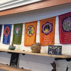 Mane Street Coffee - Peace flags dude!
