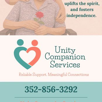 Unity Companion Services - Personal Care Services Near Me - Clermont, Florida Unity Companion Services - Personal Care Services Near Me - Clermont, Florida