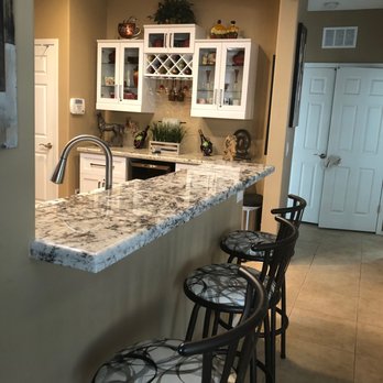 NCTS Fabrications - The granite matched my newly covered bar stools.  WOW! - General Contractors Near Me - Las Vegas, Nevada
