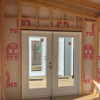Tuff Shed Escondido - How the shed looks when Tuff Sheds is done. You have to finish the interior yourself. - Sheds & Outdoor Storage Near Me - Escondido, California Tuff Shed Escondido - How the shed looks when Tuff Sheds is done. You have to finish the interior yourself. - Sheds & Outdoor Storage Near Me - Escondido, California