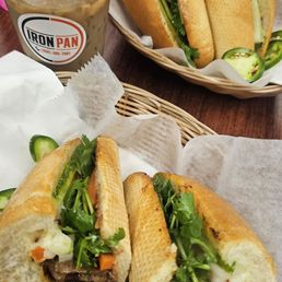 First time here to enjoy $11 Banh Mi - Lemongrass BBQ Pork. Delicious! First time here to enjoy $11 Banh Mi - Lemongrass BBQ Pork. Delicious!