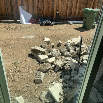 Ve Landscaping - Before picture on day one (they work fast!) - Landscaping Near Me