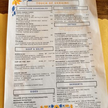 Touch of Ukraine - Ukrainian Near Me - Madison, Wisconsin