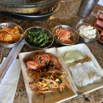 Banchan options. All so yummy!