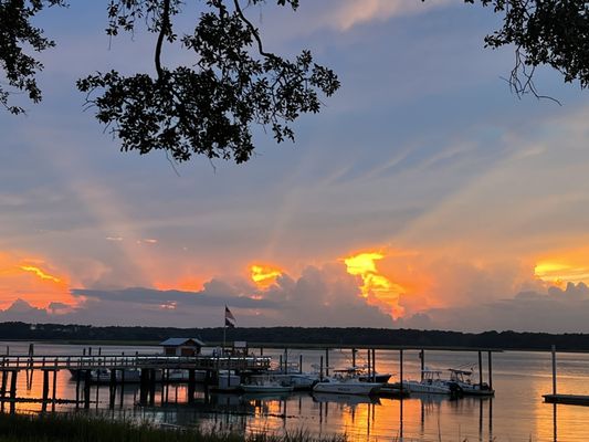Skull Creek Boathouse by null