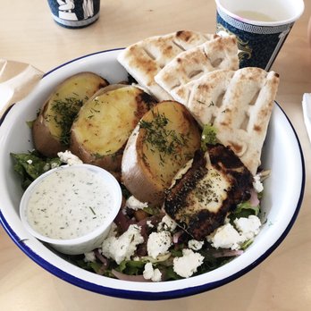 Pita GR - The sweet potato salad. So good! - Mediterranean Near Me - Downey, California Pita GR - The sweet potato salad. So good! - Mediterranean Near Me - Downey, California