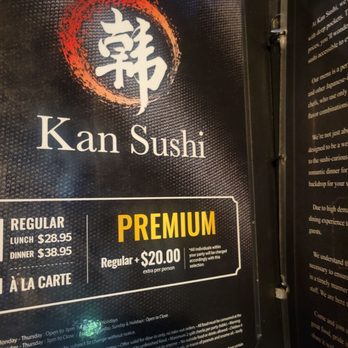 Kan Sushi - Price on menu - Sushi Bars Near Me - Honolulu, Hawaii