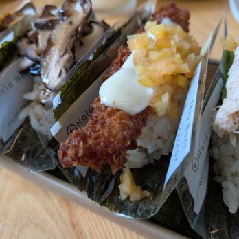 Cuddlefish - Shrimp Katsu Temaki. $9. Pineapple, cantaloupe. - Coffee & Tea Near Me - Dunwoody, Georgia